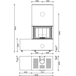 Kaminbausatz Neocube P23 7,8 KW 7 Kaminbausatz Neocube P23 7,8 KW -Brunner Geschaft p23 done 1600x1600