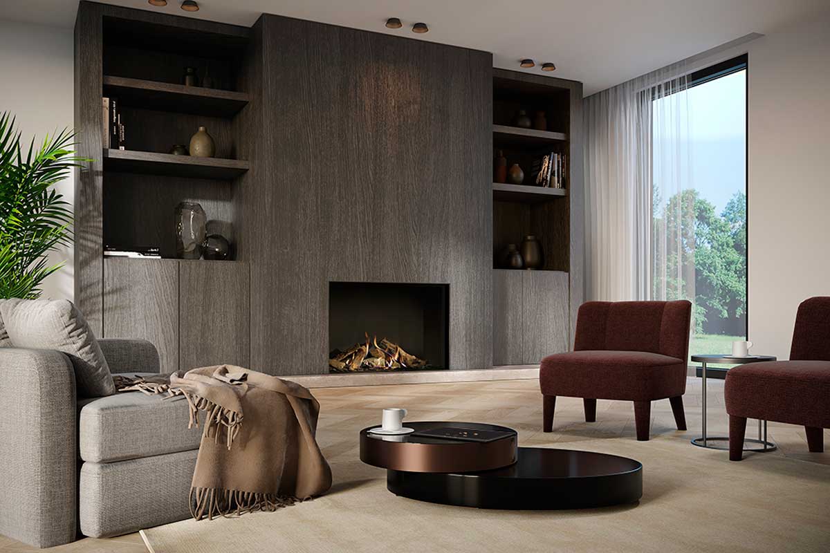 Brunner Geschaft -Brunner Geschaft gaskamin dru maestro 100